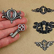 Tim Holtz Locket Keys