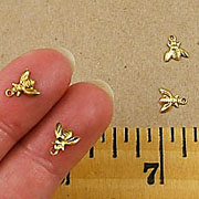 Tiny Bee Charms