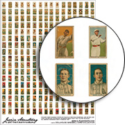 Dollhouse Baseball Card Collection Collage Sheet