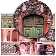 Doorways - Pink Collage Sheet