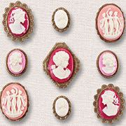 Miniature French Cameos