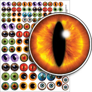 Eyeballs Collage Sheet