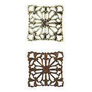 Small Filigree Squares