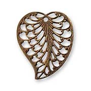 Filigree Leaf Charms