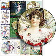 Fairy Labels and Ads Collage Sheet