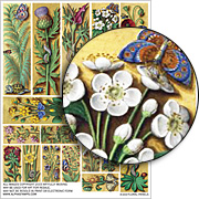 Floral Panels Collage Sheet