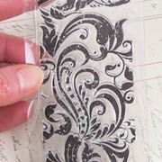 Fancy Flourish Clear Stamp