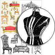 Furnishings Collage Sheet