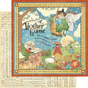 Mother Goose Scrapbook Paper