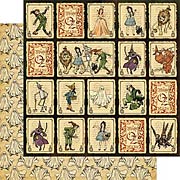 The Magic of Oz: Journey to Oz Scrapbook Paper