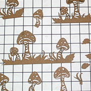 Chipboard Mushrooms Set