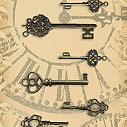 Ornate Metal Keys