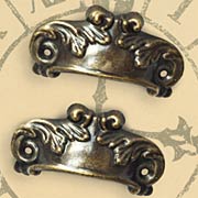 Metal Door Pull - Antique Brass