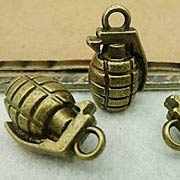 Hand Grenade Charms