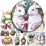 Happy Easter Collage Sheet