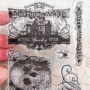 Something Wicked Clear Stamp Set
