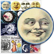 I’ve Been Mooned Collage Sheet