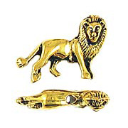 Antique Gold Lion Bead