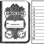 Grocers List Clear Stamp Set