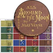 Jules Verne Tiny Books Half Sheet