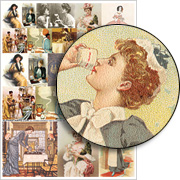 Ladies Tea Collage Sheet