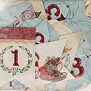 MME Joyous Cardstock Die-Cut Advent Tags