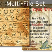 Magical Book Pages - Large Version - Set Download