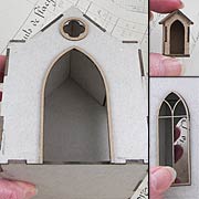 Chipboard Mausoleum Full Kit