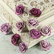 Moulin Rouge: Mauve Floret Paper Flowers