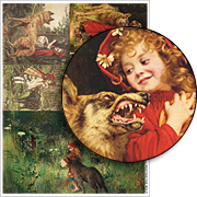 Meeting the Wolf Collage Sheet