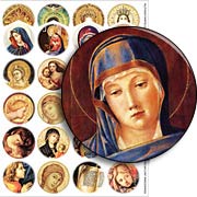 Mega Cap Madonnas Collage Sheet