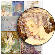 Mermaids #2 Collage Sheet
