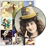 Moon & Stars Collage Sheet