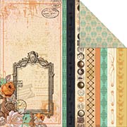 Miss Empire Steampunk Scrapbook Paper