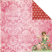 Key To My Heart - Dreamy Scrapbook Paper