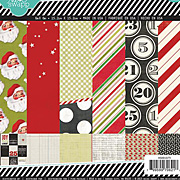 Believe Retro Christmas 6x6 Paper Pad