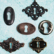 Junkyard Findings - Set of Keyholes