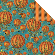 Steampunk Spells - Pumpkin Power Scrapbook Paper