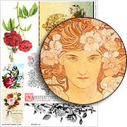 Roses #2 Collage Sheet