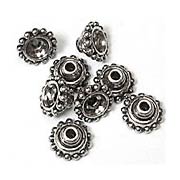 8mm Metal Bead Caps