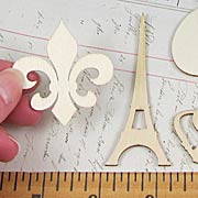 Sweet Paris Wood Elements Set*