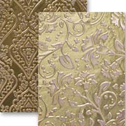 Spellbinders Embossing Folders - Enchanted Floral and Geometric