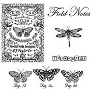 Field Notes Butterflies Cling Stamp Set