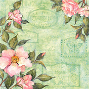 Spring Blossom - Camellia Scrapbook Paper