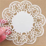 6x6 Stencil - Deco Doily