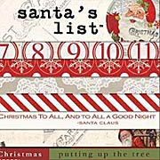 Santa’s List 6x6 Paper Pad