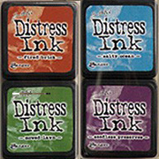 Distress Mini Ink Kit - Kit 2 - Deep Hues