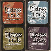 Distress Mini Ink Kit - Kit 8 - Vintage Christmas