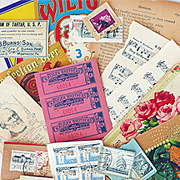 Limited Edition Vintage Ephemera Sets