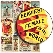 Vintage Sideshow Posters Collage Sheet